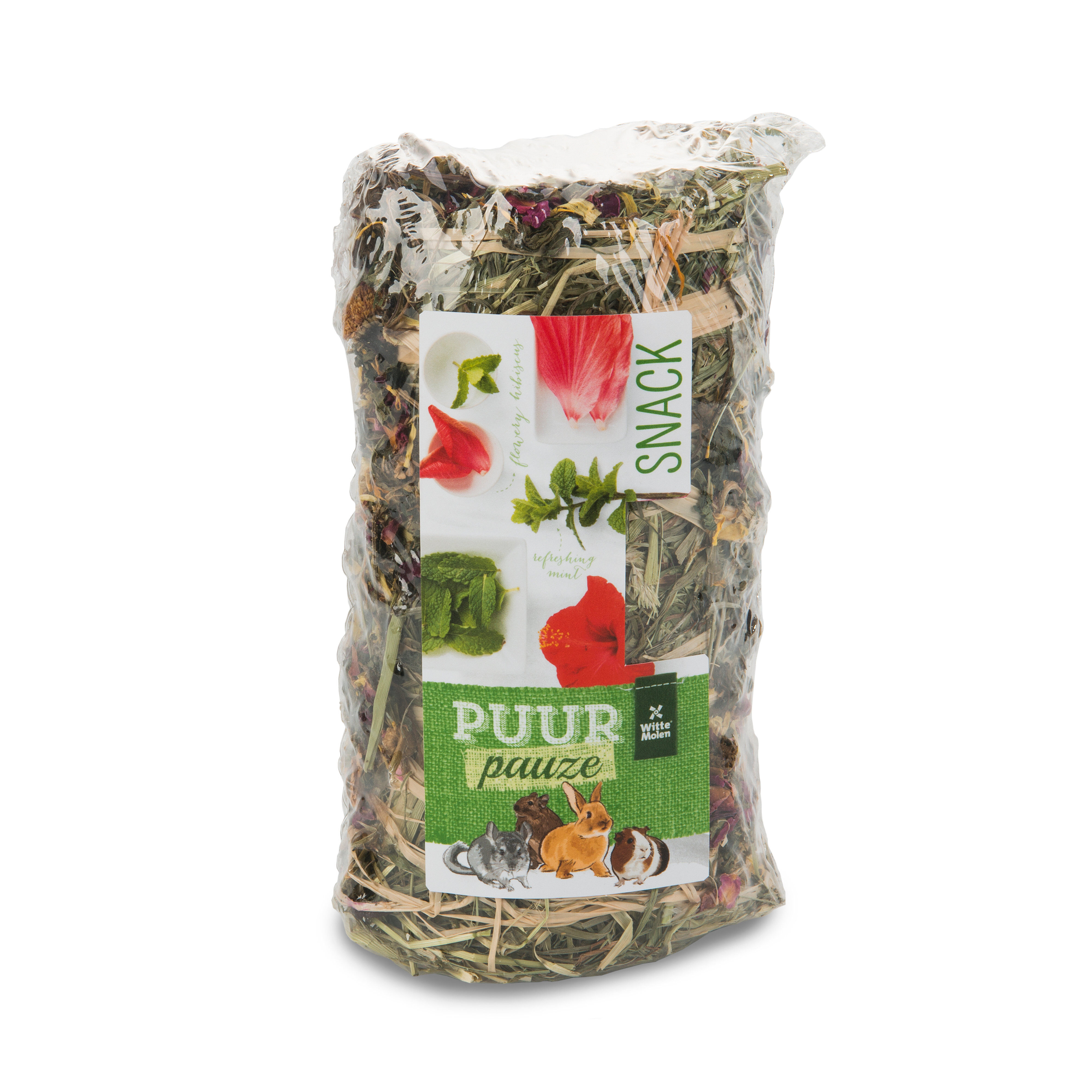 Witte Molen - Botte De Foin Puur Pauze Hibiscus & Menthe - 200g Image num&eacute;ro 1