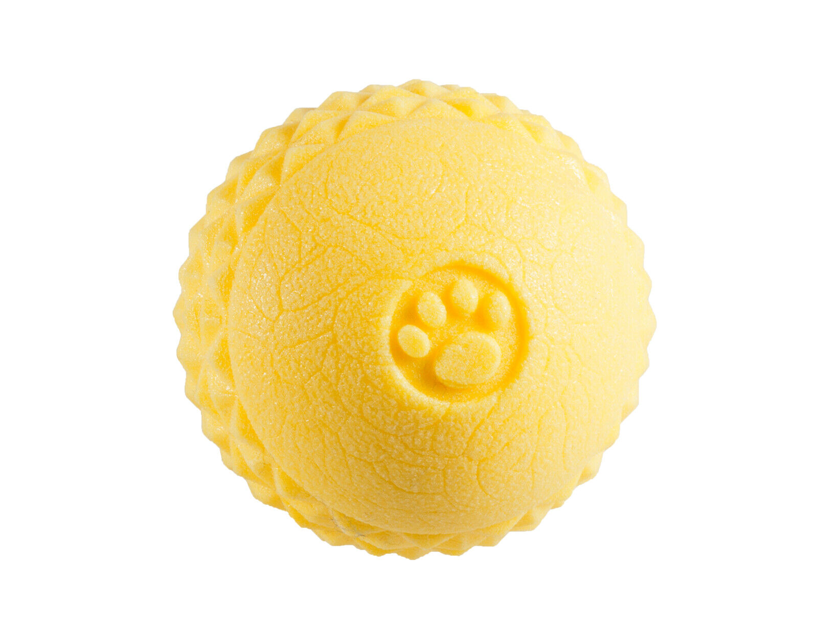Vadigran - Jouet Balle Vanille Jaune pour Chiens - 6,4cm Image num&eacute;ro 1