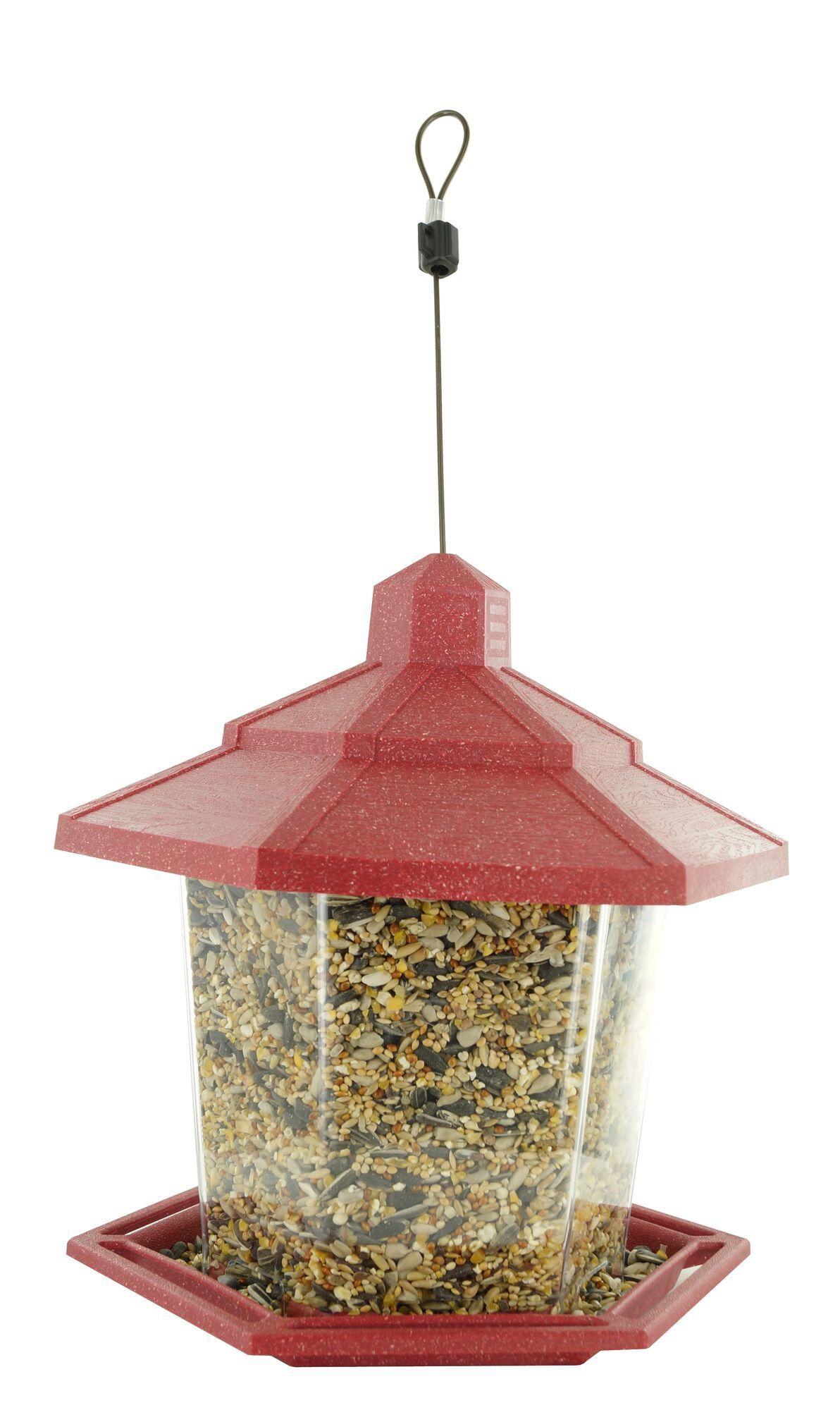 Natures Markets - Mangeoire pour Graines Gazebo pour Oiseaux du Ciel - 22x23x20cm Image num&eacute;ro 1