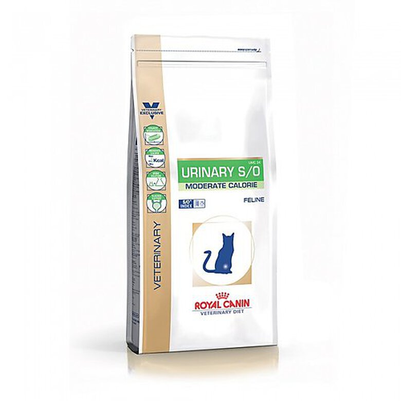 Royal Canin - Croquettes Veterinary Diet Urinary S/O Moderate Calorie pour Chat - 1,5Kg image number null