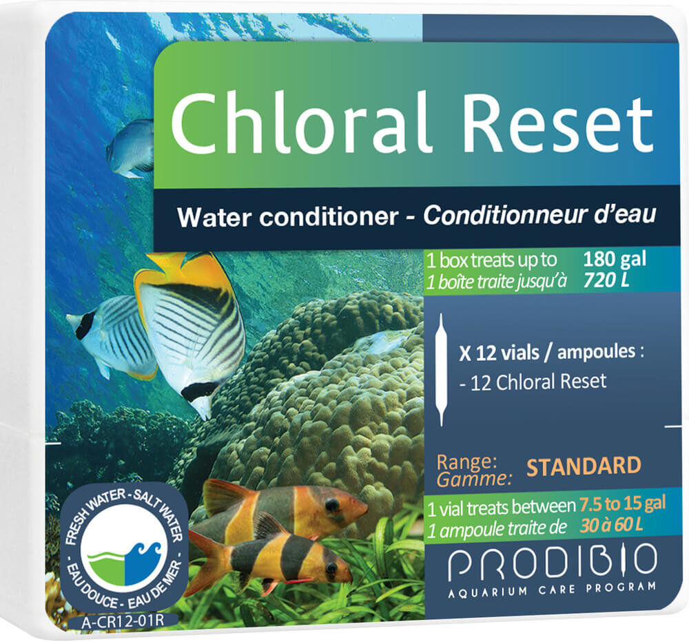 Prodibio - Conditionneur Eau Chloral Reset pour Aquarium - x12 Image num&eacute;ro 1