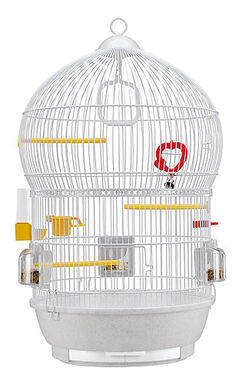 Ferplast - Cage Bali pour Oiseaux - Blanc