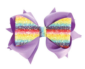Croci - Nœud Papillon à Clip Rainbow pour Chiens - 11x8cm