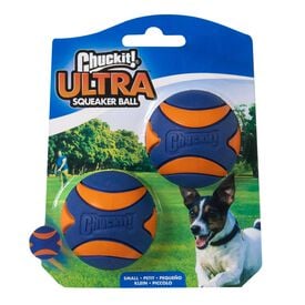 ChuckIt! - Pack 2 Balles Ultra Squeaker Ball pour Chiens - S