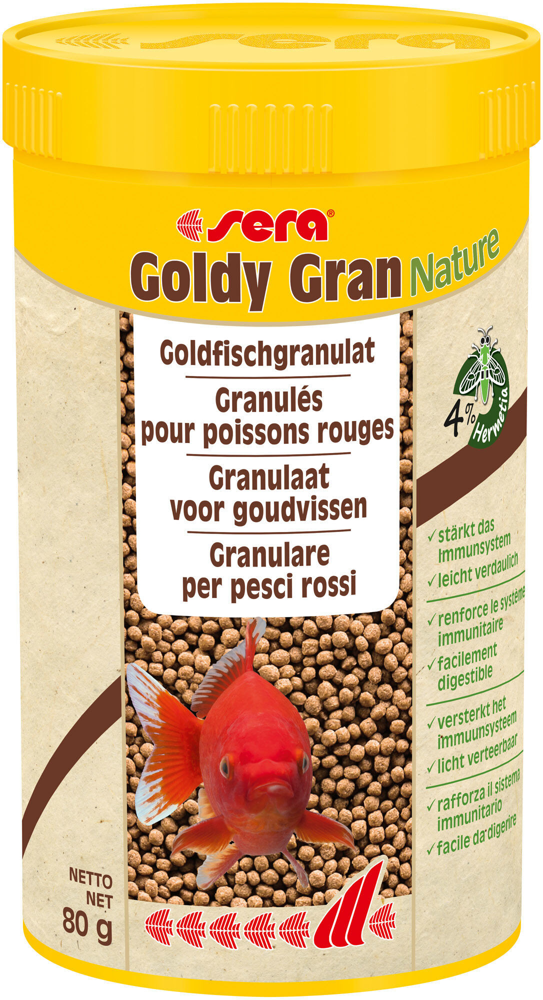 Sera - Granul&eacute;s Goldy Gran pour Poissons Rouges - 250ml Image num&eacute;ro 1