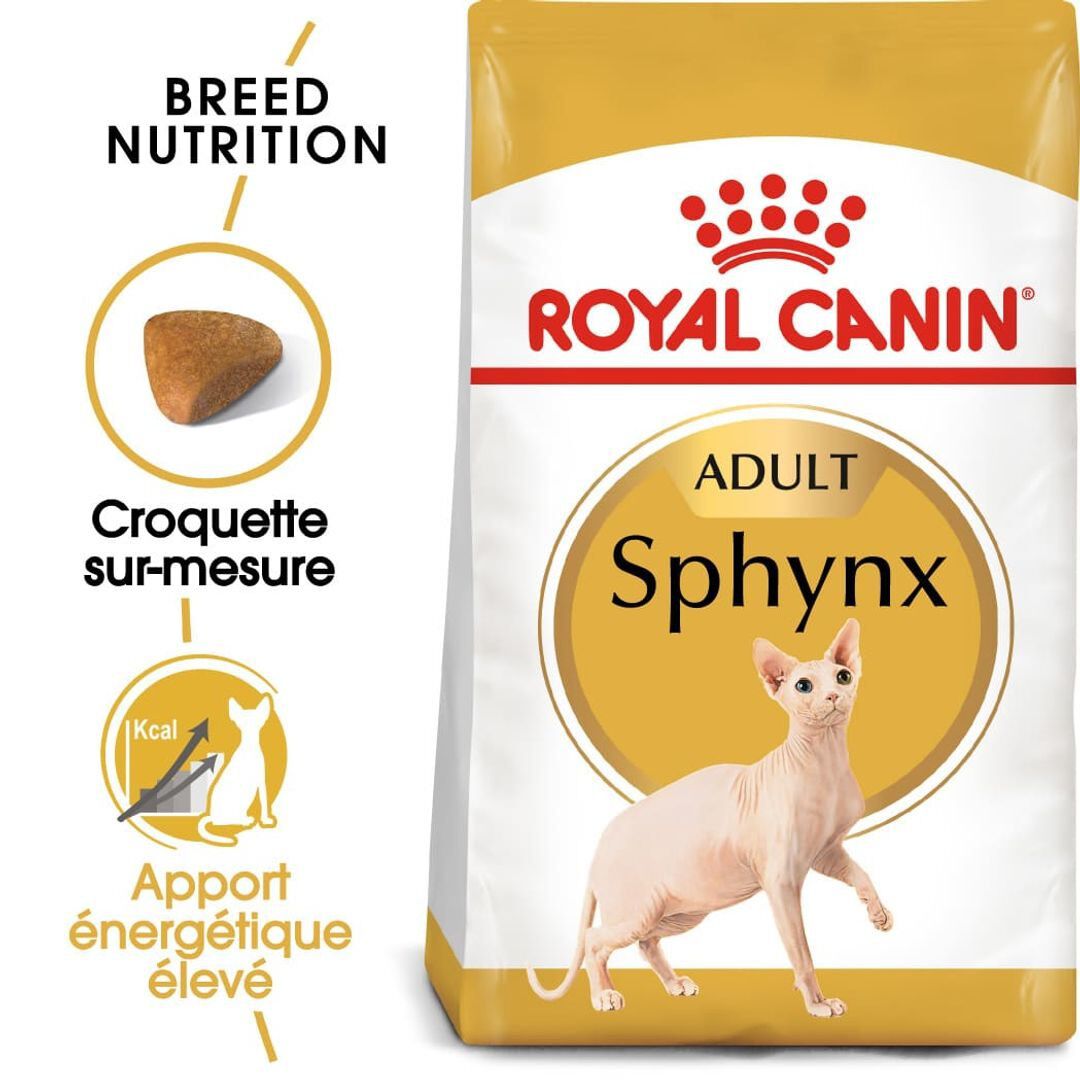 Royal Canin - Croquettes SPHYNX ADULT pour chats - 10KG Image num&eacute;ro 1