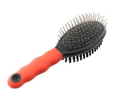 Ferplast - Brosse Gro 5926 Double Nylon et Metal pour Chien et Chat