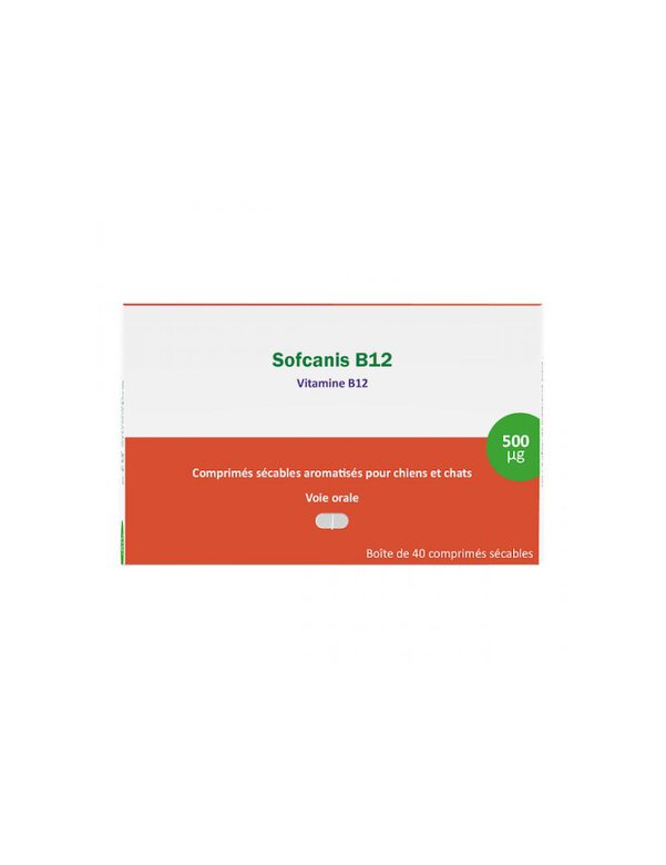 Sofcanis - Comprimés Sofcanis B12 pour Chiens et Chats - x40pcs image number null