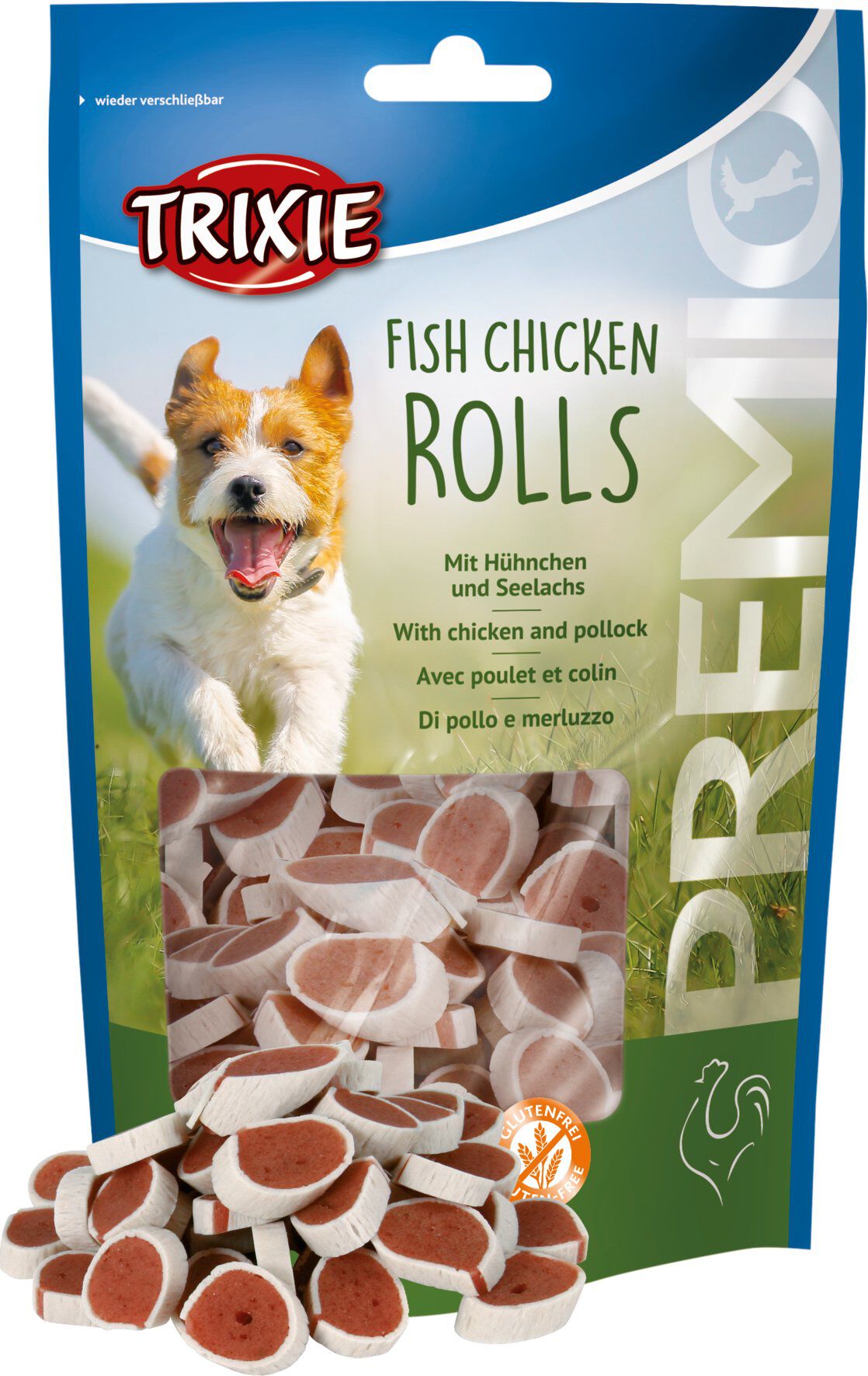 Trixie - PREMIO Fish Chicken Rolls - 75 g Image num&eacute;ro 2