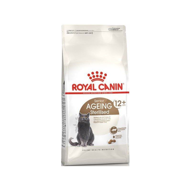 Royal Canin - Croquettes Ageing Sterilised 12+ pour Chat Senior - 400g Image num&eacute;ro 1
