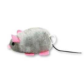 Croci - Jouet Souris à Remonter en Peluche pour Chats - 8cm