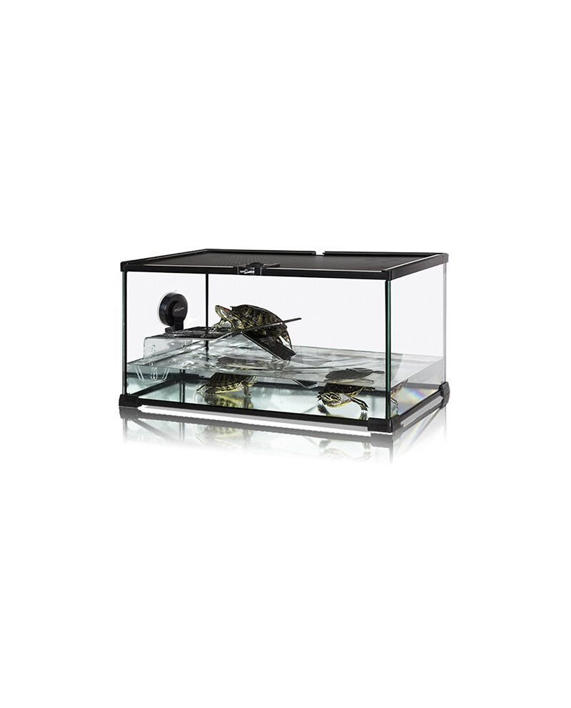 Reptizoo - Turtle Starter Kit avec Terrasse pour Totue - 50,8x30,5x25,4cm Image num&eacute;ro 1