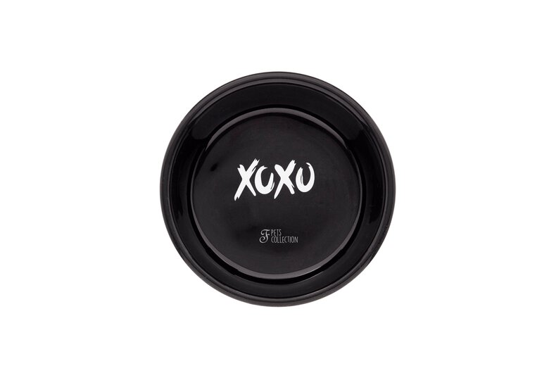 Ferribiella - Bol Pattern Noir M pour Chiens - 940ml Image numéro 2 Ferribiella - Bol Pattern Noir M pour Chiens - 940ml Image numéro 2