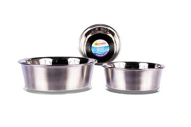 Animalis - Gamelle en Inox avec Ventouse pour Chiens
