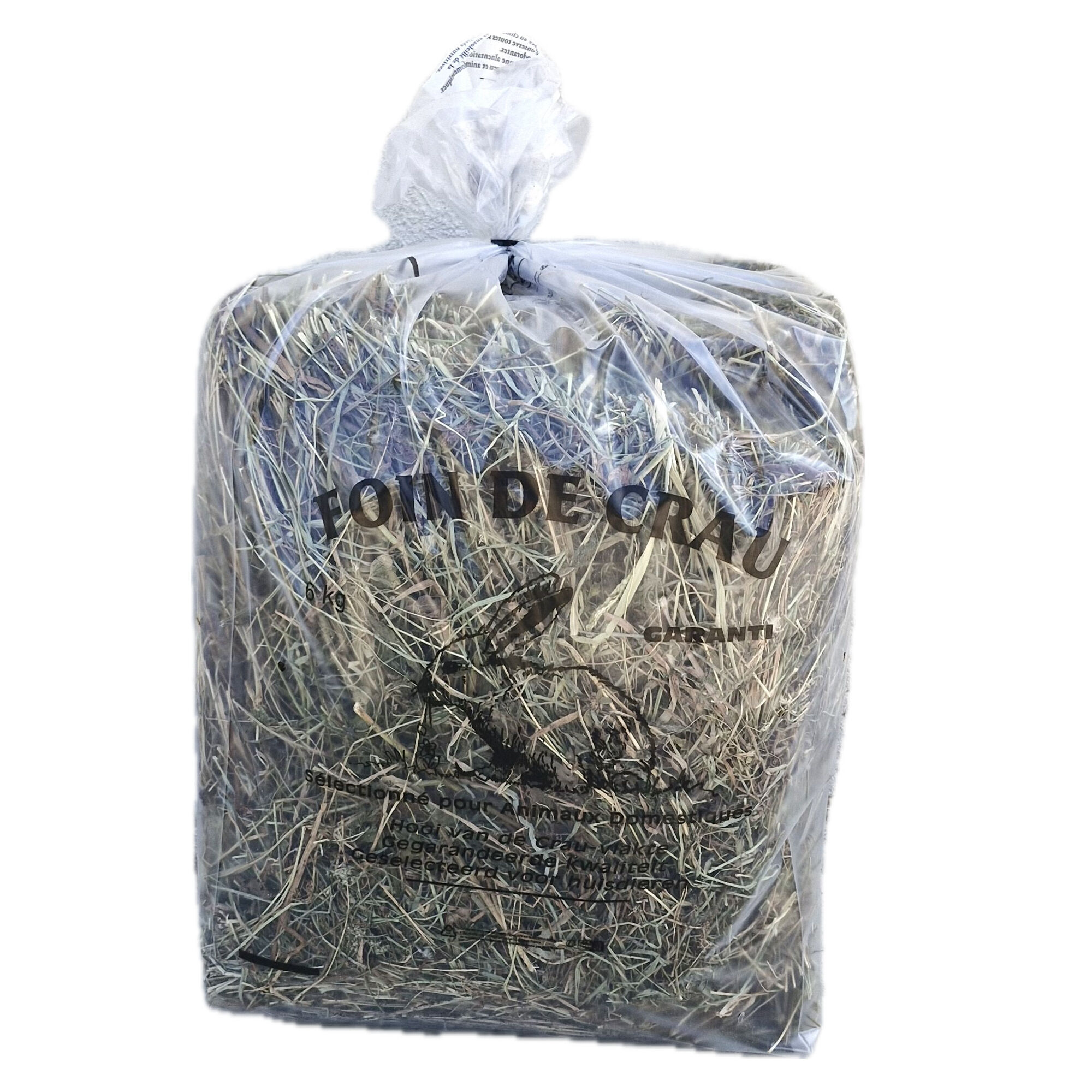 Mas de l'Aqueduc - Sac de Foin de Crau AOP pour Rongeurs - 6Kg Image num&eacute;ro 1