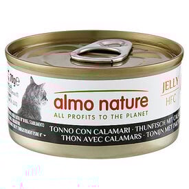 Almo Nature - Pâtée Hfc Jelly Thon Avec Calamars - 70g