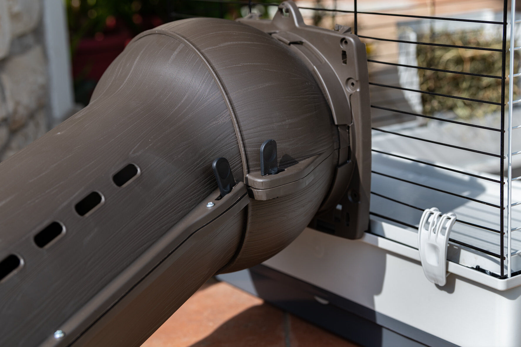 Ferplast - Cage Krolik Large Gris pour Lapin - 100cm Image num&eacute;ro 3