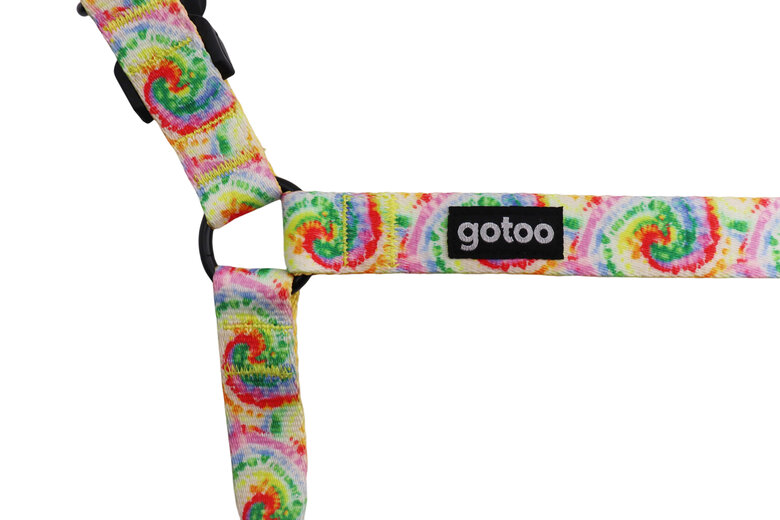 Gotoo - Harnais à Motif Jaune pour Chien - XS Image numéro 4 Gotoo - Harnais à Motif Jaune pour Chien - XS Image numéro 4