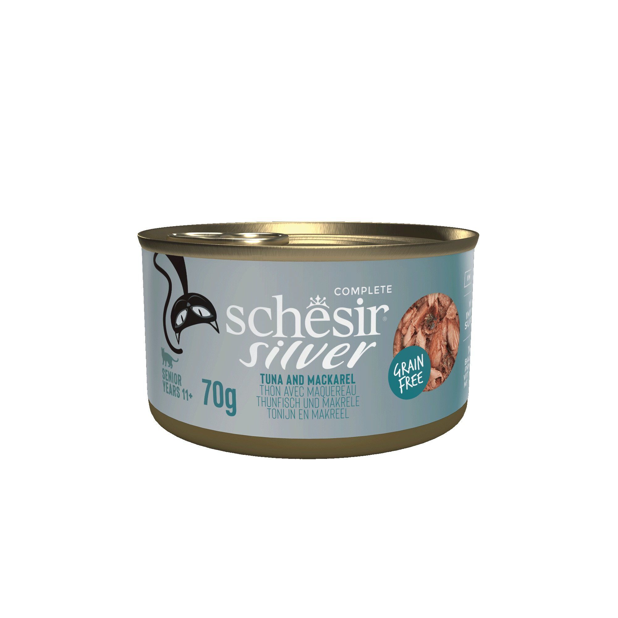 Schesir - P&acirc;t&eacute;e Silver Filets De Thon Pour Chats - 70g Image num&eacute;ro 1