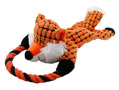 Animalis - Jouet Corde Renard pour Chien - 34cm