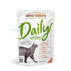 Almo Nature - Pâtée Daily Thon Et Saumon - 70g
