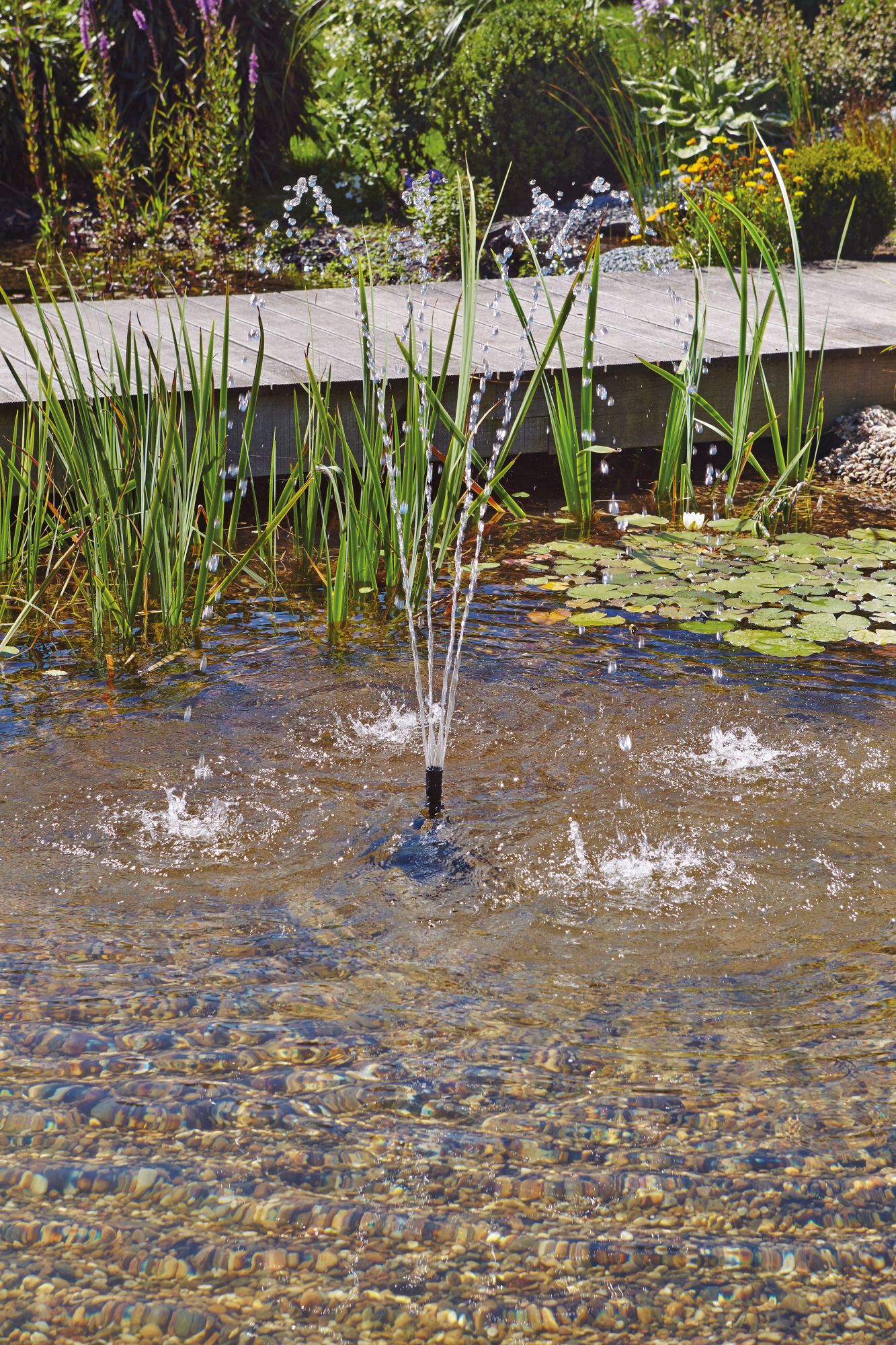 Pontec - Pompe Jeux d'Eau PondoVario 750 pour Bassin - 720l/h Image num&eacute;ro 3