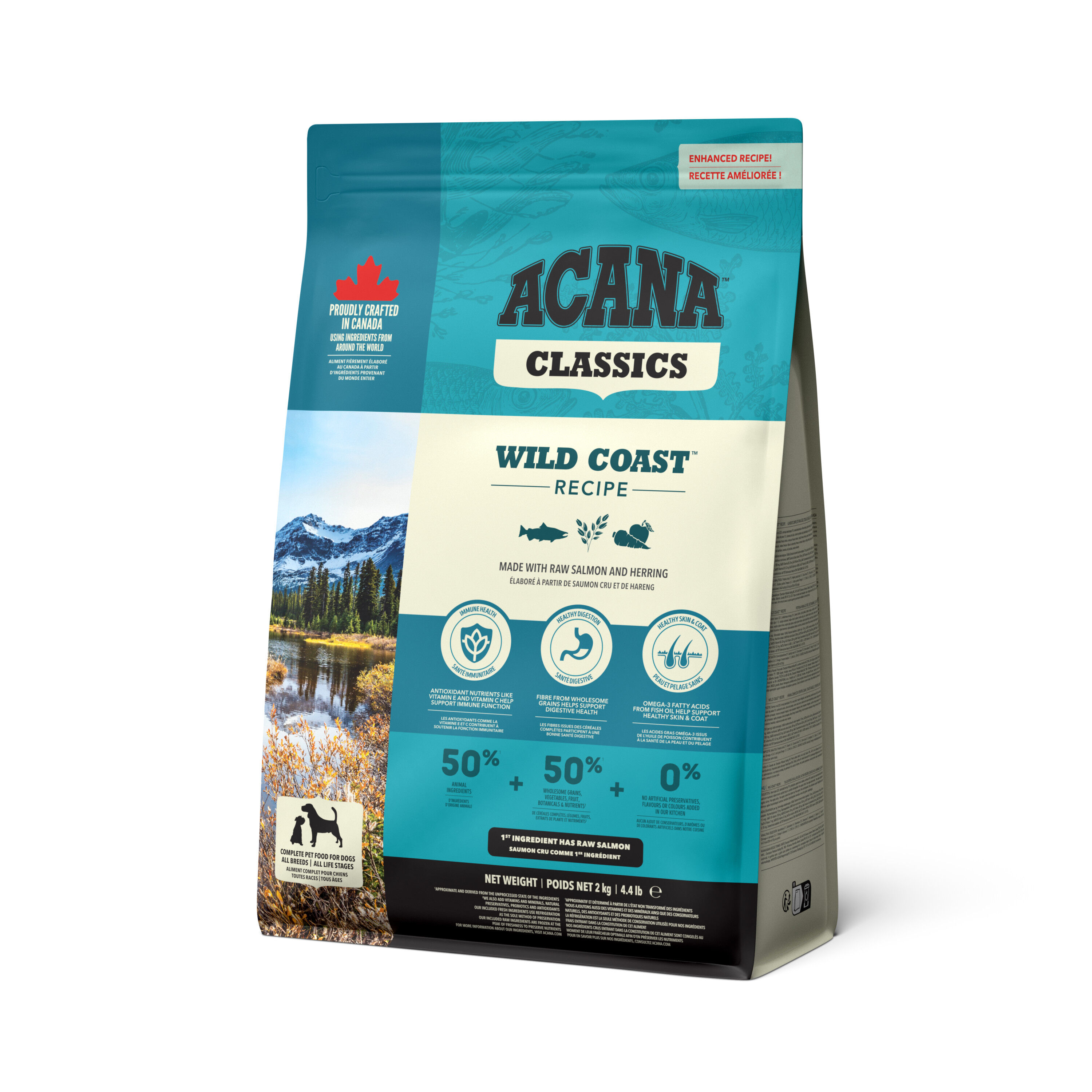 Acana - Croquettes Classics Wild Coast pour Chien - 2Kg Image num&eacute;ro 1