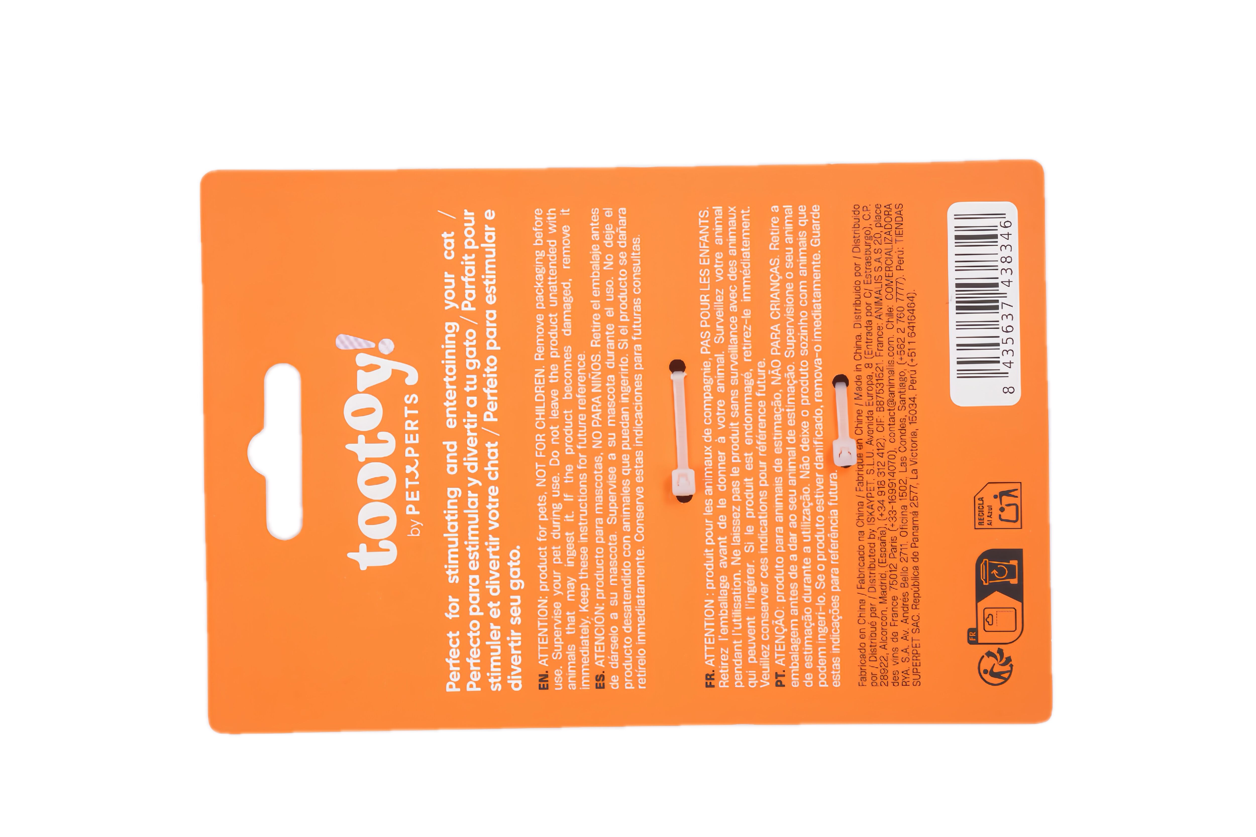 Tootoy! - Jouet Poisson Matabi pour Chats - 8,5cm Image num&eacute;ro 2