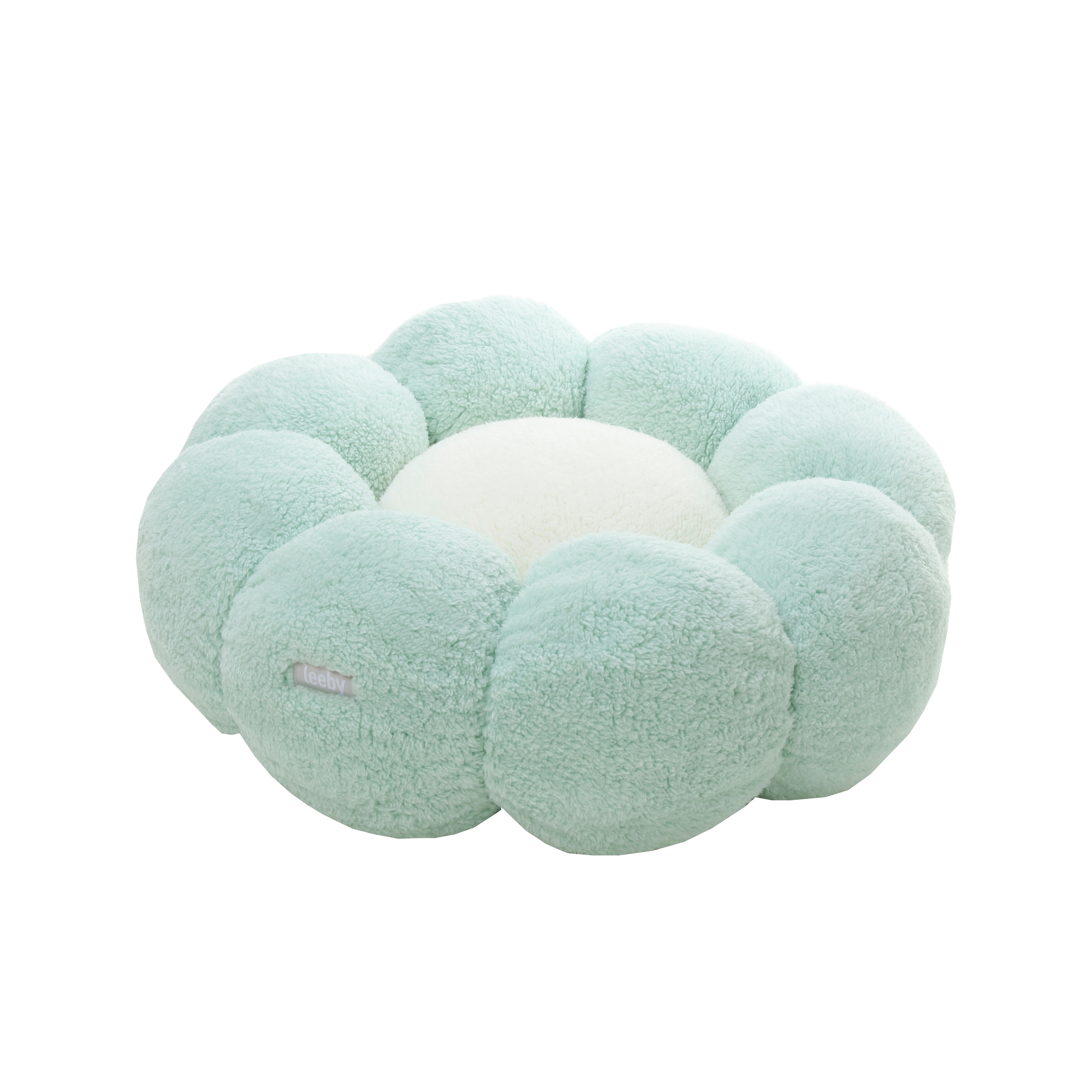 Leeby - Coussin Fleur pour Chatons - Bleu Image num&eacute;ro 2