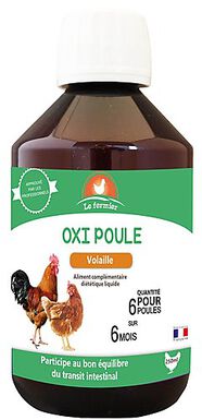 Le Fermier - Aliment Complémentaire Oxi Poule pour Basse cour - 250ml