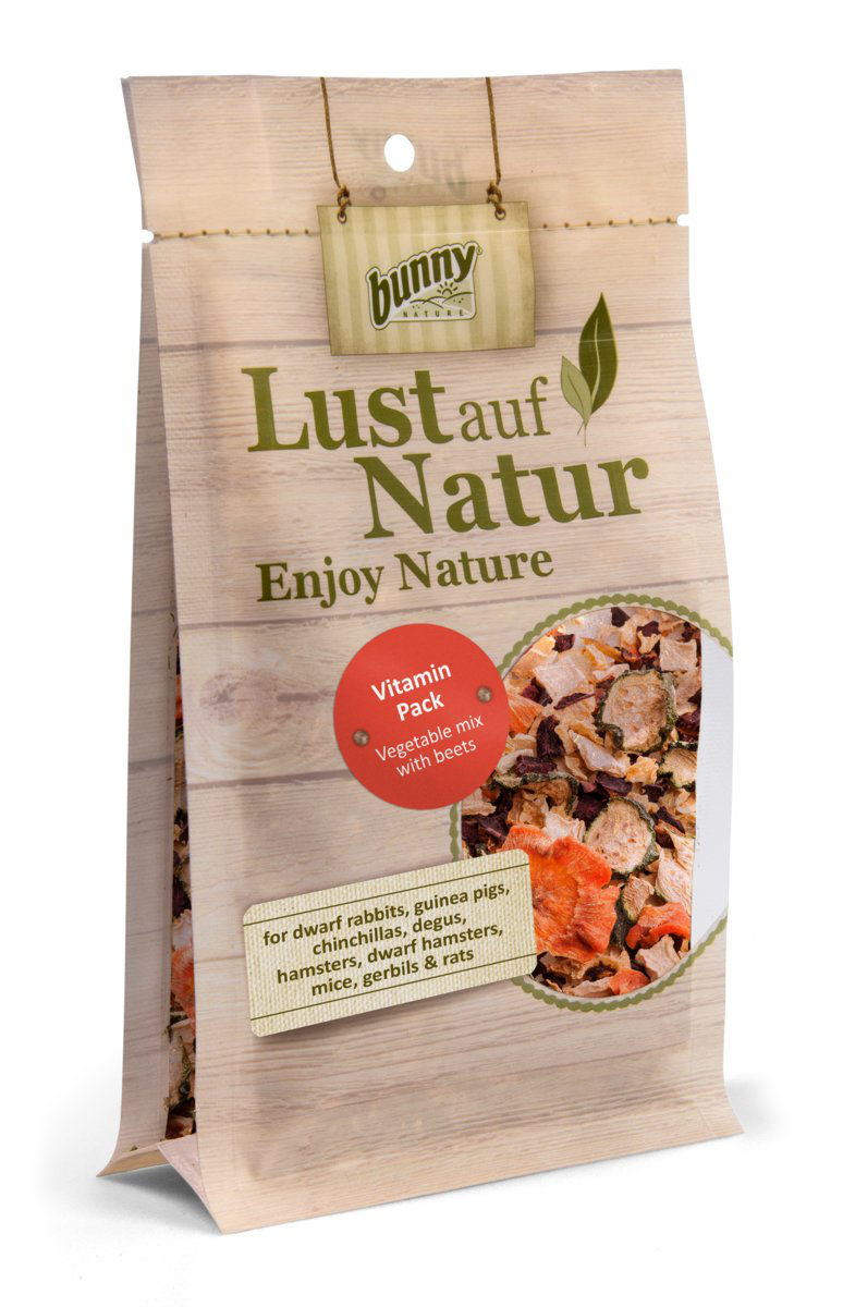 BunnyNature - Snack Enjoy Nature Pack vitamin&eacute; mix de l&eacute;gumes et betterave - 50 g Image num&eacute;ro 1