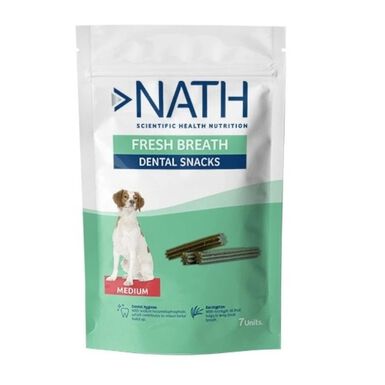 Nath - Sticks Dentaires pour Chiens Moyens - x7