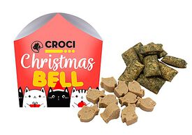 Croci - Friandises Christmas Bell de Noël pour Chat - 100g