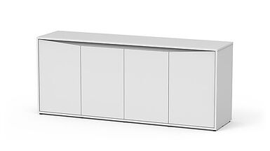 Aquatlantis - Meuble SPLENDID 200 Blanc pour Aquarium - 200x50x83cm