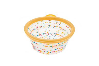 Ferribiella - Bol Confetti en Silicone pour Chiens