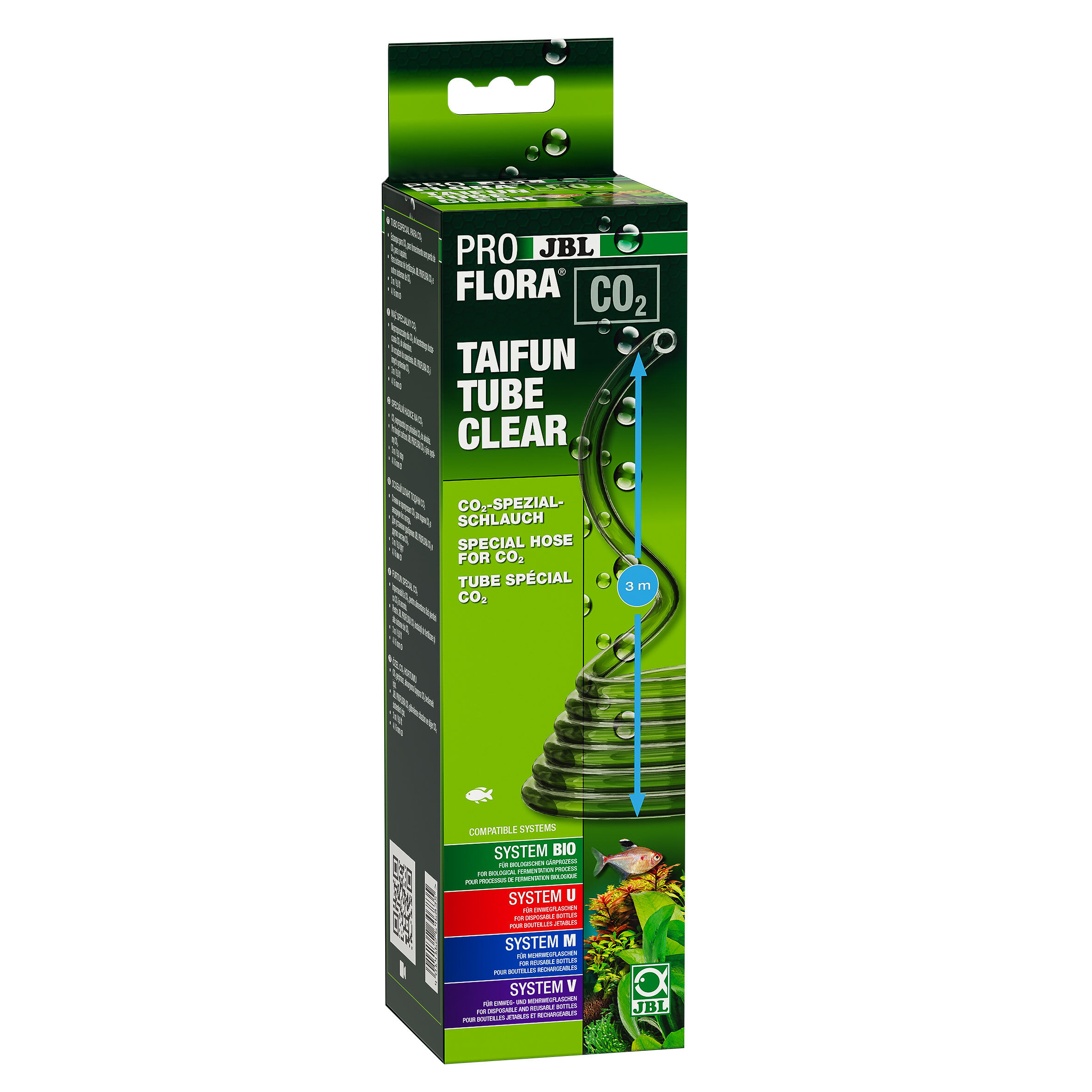 JBL - Tuyau Sp&eacute;cial CO2 Proflora Taifun Clear pour Aquarium - 3m Image num&eacute;ro 1