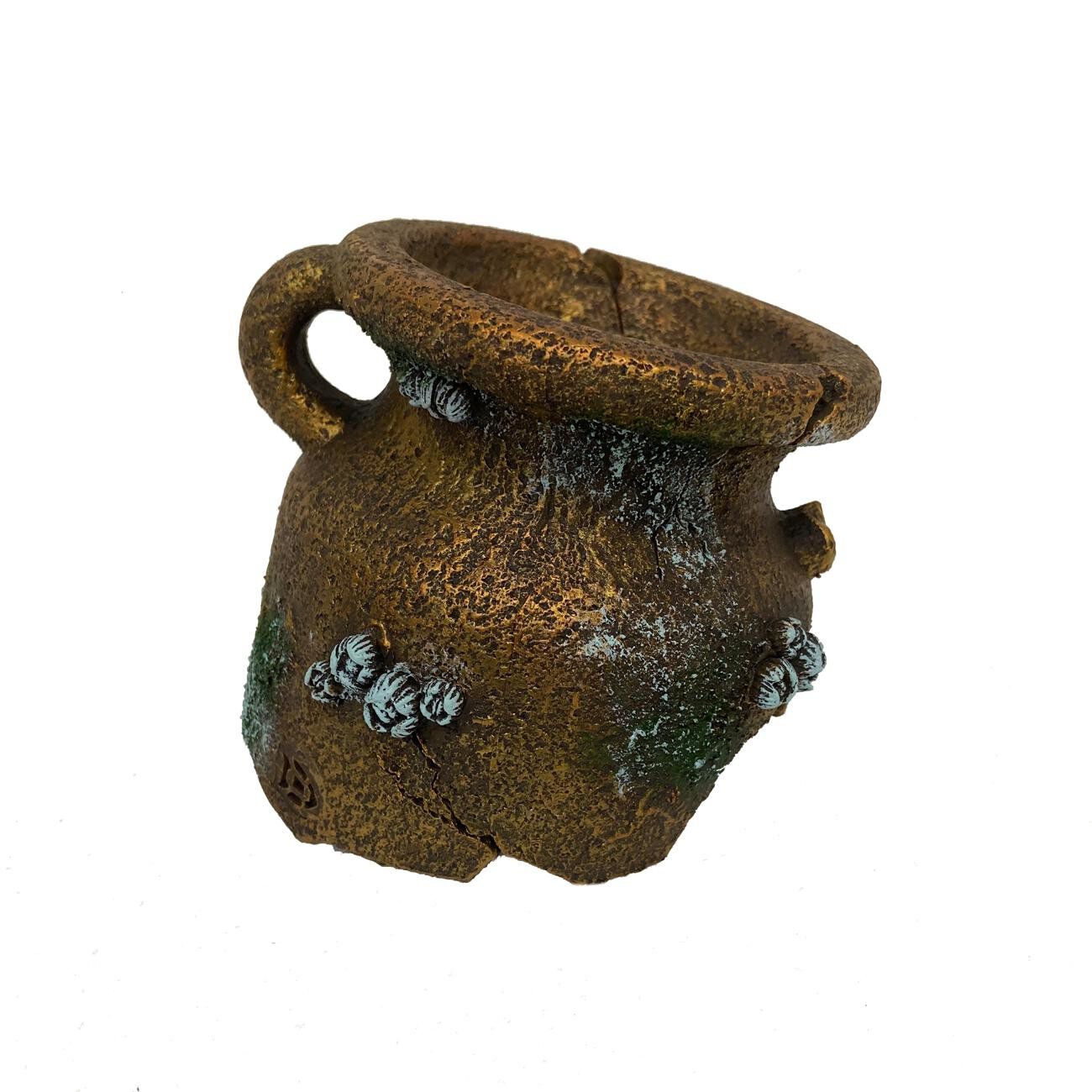 Aquadella - D&eacute;coration AMPHORA SWIM THROUGH S pour Aquarium - 11,8x10,5x9,5cm Image num&eacute;ro 1