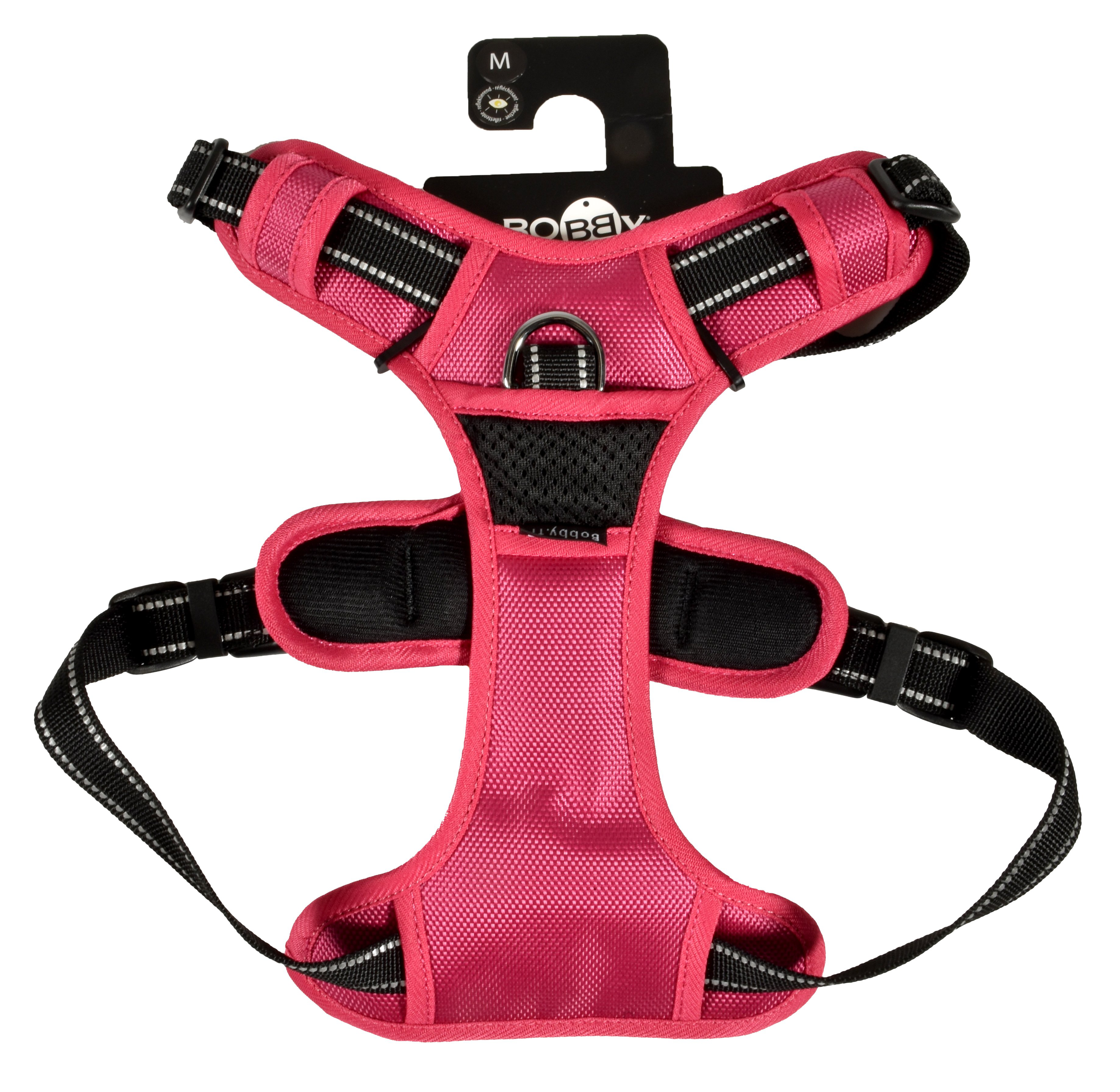 Bobby - Harnais Rando Walk Fuchsia pour Chiens - S Image num&eacute;ro 1