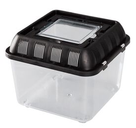 Reptizoo - Boîte de Transport pour Reptiles - 20,5x20,5x17cm