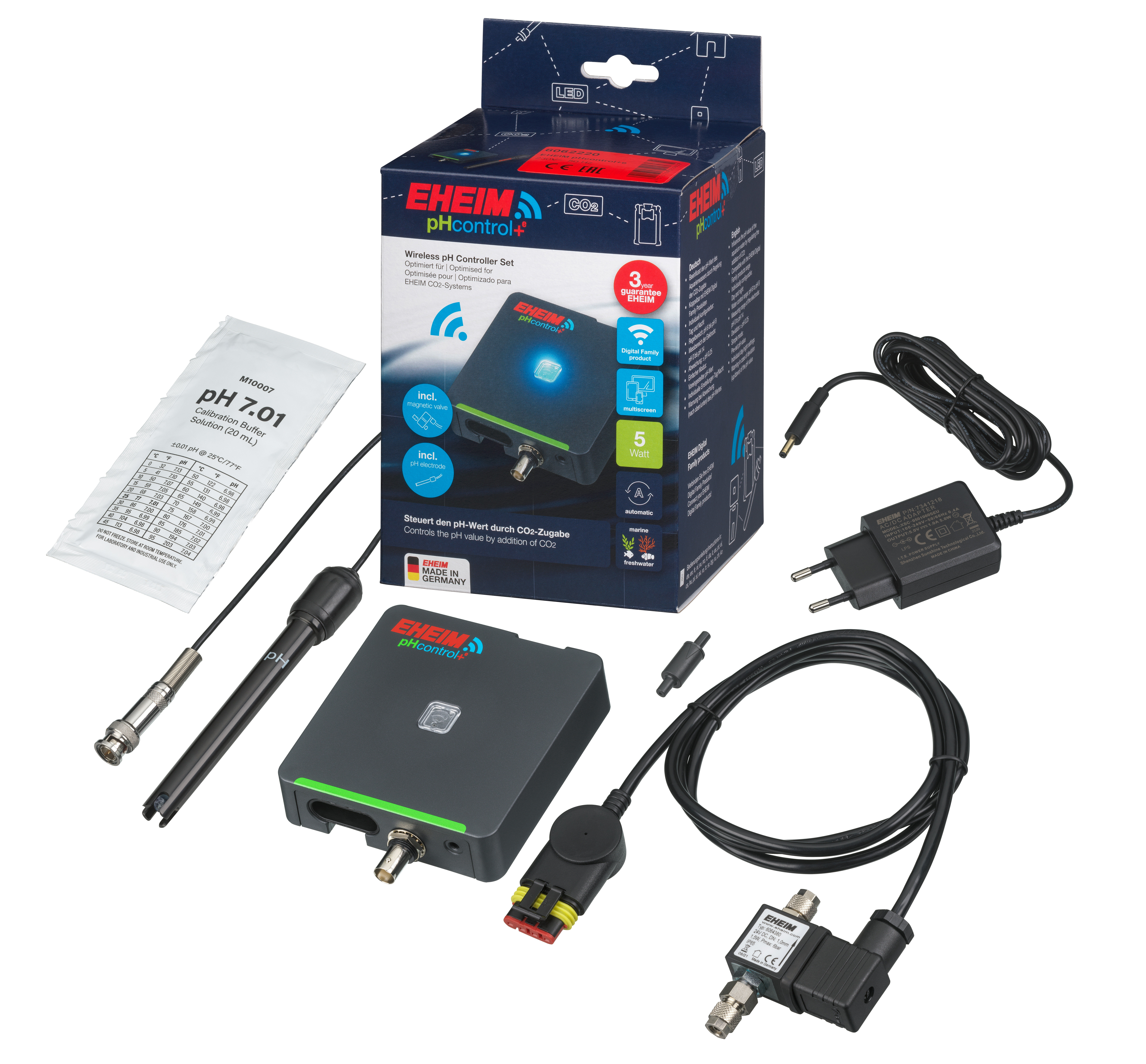 Eheim - Contr&ocirc;leur Intelligent pHcontrol+e - 5W Image num&eacute;ro 1