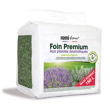 Hamiform - Foin Premium aux Plantes Aromatiques pour Rongeur - 150L
