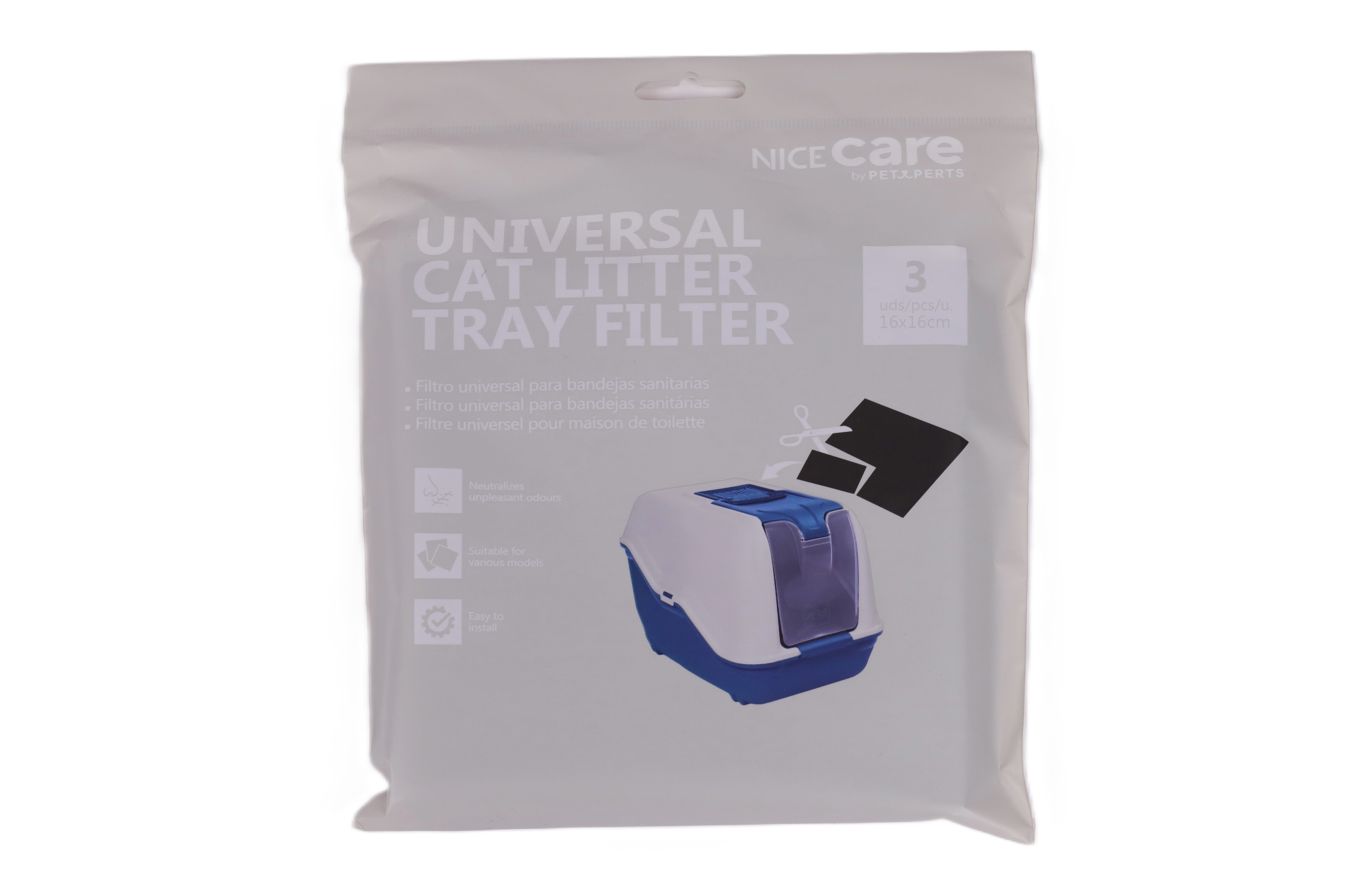 Nice Care - Filtres Anti-odeurs Charbon Actif pour Maison de Toilette - x3 Image num&eacute;ro 1
