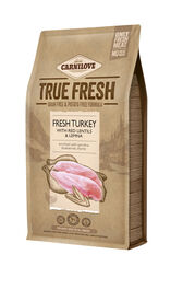 Carnilove - Croquettes True Fresh Adult à la Dinde pour Chiens - 4Kg