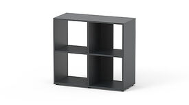Aquatlantis - Meuble 80 Standard - Gris Anthracite