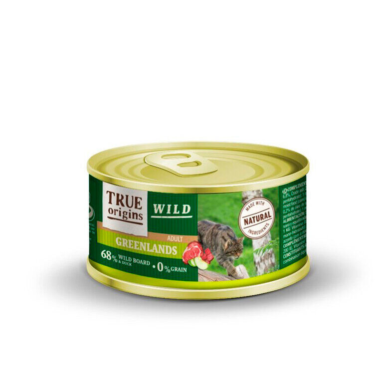 True Origins Wild - P&acirc;t&eacute;e au Sanglier pour Chats Adultes - 100G Image num&eacute;ro 1