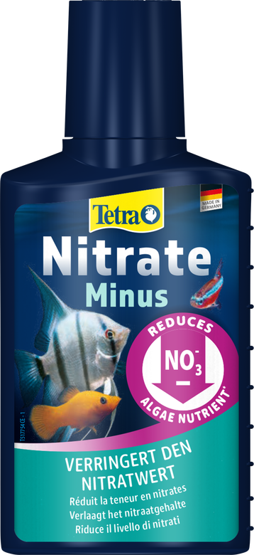 Tetra - Traitement d'Eau contre les Nitrates NitrateMinus pour Aquarium - 100ml Image numéro 1 Tetra - Traitement d'Eau contre les Nitrates NitrateMinus pour Aquarium - 100ml Image numéro 1