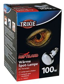 Trixie - Lampe spot &agrave; chaleur 100 W - 80x108 mm