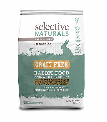 Supreme Science - Selective Naturals Grain Free pour Lapin - 1,5Kg Image num&eacute;ro 1