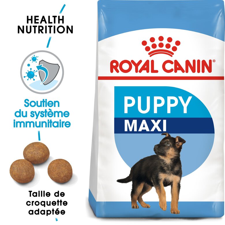Royal Canin - Croquettes Maxi Puppy pour Chiot - 4Kg Image numéro 1 Royal Canin - Croquettes Maxi Puppy pour Chiot - 4Kg Image numéro 1