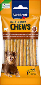 Vitakraft - Bâtonnets Chews à Mâcher Peau de Bœuf pour Chiens - x10